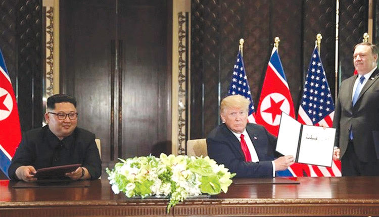 Κιμ και Τραμπ κάθισαν στο τραπέζι του διαλόγου