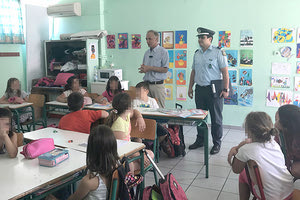 Με μια ακόμα δράση στο 1ο Δημοτικό Σχολείο Γαζίου συνεχίστηκε το πρόγραμμα ασφαλούς οδήγησης που υλοποιείται στο Δήμο Μαλεβιζίου.