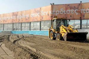 Ο χώρος που θα φιλοξενήσει το τουρνουά μπιτς σόκερ στην Αμμουδάρα