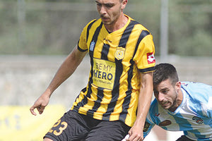  ο Γιάννης Μπουτσάκης του Εργοτέλη