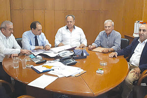 Συνάντηση Βαρδάκη - ΚΤΕΛ με τον Χρ. Σπίρτζη