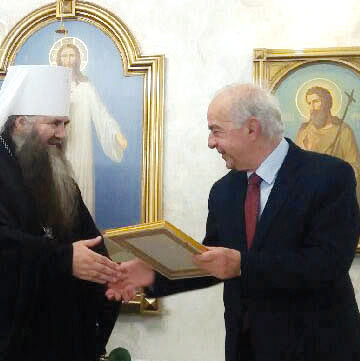 Στο Νίζνι Νόβγκοροντ, μία από τις πόλεις της Ρωσίας που θα φιλοξενήσει αγώνες του Μουντιάλ (και μάλιστα την Αργεντινή), βρίσκεται αυτές τις μέρες ο δήμαρχος Βασίλης Λαμπρινός