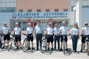 η αστυνόμευση με ποδήλατα