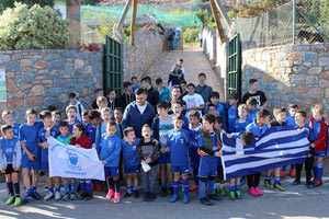 η γιορτή της Ακαδημίας ποδοσφαίρου Ηροδότου