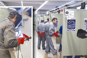 Τη μετεκπαίδευσή τους στη Γερμανία από την πρωτοπόρο εταιρεία GSI – DVS εξασφάλισε για τους απόφοιτους του Τμήματος Ηλεκτροσυγκόλλησης το ΚΕΚ ΤΕΧΝΙΚΕΣ ΣΧΟΛΕΣ ΕΠΙΜΕΛΗΤΗΡΙΟΥ ΗΡΑΚΛΕΙΟΥ