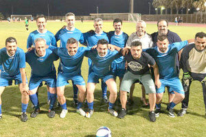 Η ομάδα του Κοτζαμάνη στο εργασιακο ποδοσφαίρου ΔΟΠΑΦΜΑΗ