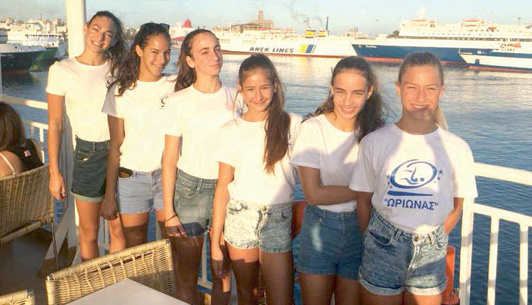  Με έξι αθλήτριες συμμετέχει ο Ωρίωνας στο διεθνές μίτινγκ της Σύρου 