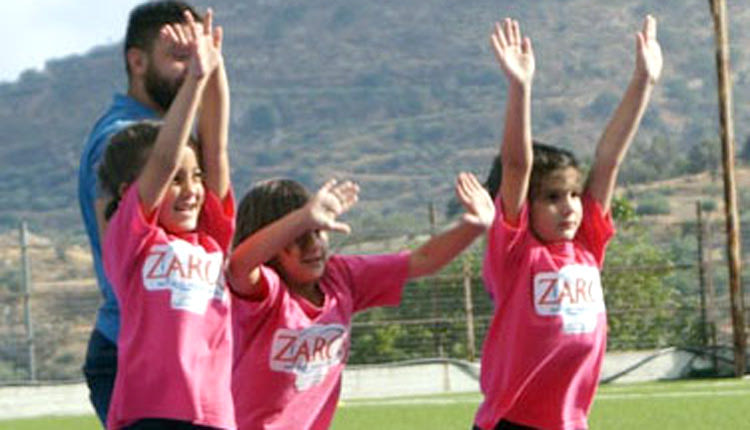 στο γήπεδο του Ζαρού οι αθλητικές Ακαδημίες της ομάδας πραγματοποίησαν την προγραμματισμένη τους μεγάλη εκδήλωση για το κλείσιμο της σεζόν