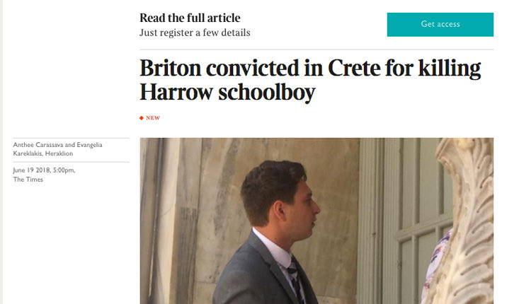 Οι Times του Λονδίνου, αλλά και άλλα διεθνή μέσα ενημέρωσης,  εμπιστεύονται σταθερά και χρόνια τώρα την εφημερίδα «Πατρίς» για σοβαρά θέματα που ενδιαφέρουν το βρετανικό κοινό. 