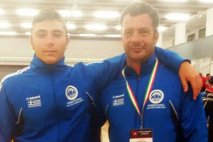 Ο Μιχελάκης με τον κ. Δεσκουλίδη