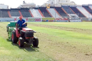 Ξεκίνησαν οι εργασίες στο «Γεντί Κουλέ» για την ολική ανακατασκευή του χλοοτάπητ