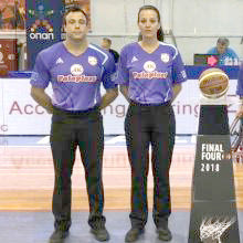 Τα μέλη του ΣΥΔΚΑΚ Δόμνα Αρτεμάκη και Δημήτρης Ξυλάς ήταν δύο από τους διαιτητές που κλήθηκαν να διευθύνουν τους αγώνες του Final Four μπάσκετ της Ομοσπονδίας Σωματείων Ελλήνων Καλαθοσφαιριστών με αμαξίδιο (ΟΣΕΚΑ).