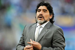 ο Ντιέγκο Μαραντόνα