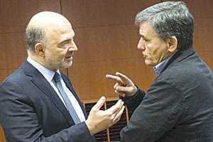 Πιερ Μοσκοβισί - Ευκλείδης Τσακαλώτος