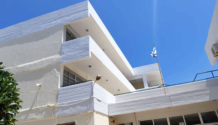 Οι εργασίες αποκατάστασης στο σχολικό συγκρότημα “Τάλως”