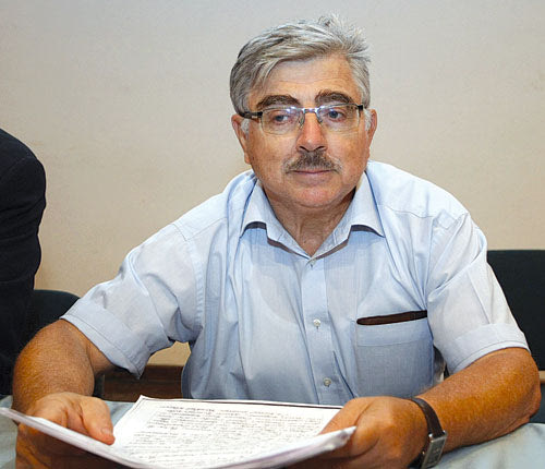 Ο Δημήτρης Ξυριτάκης 