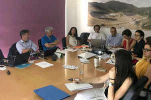 αξιολόγηση από την Monitoring Expert του έργου κ. Χριστίνα Μαρούλη, εκπρόσωπος της Ευρωπαϊκής Επιτροπής των έργων LIFE