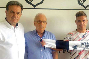 Ο Πλατέλλας με τους Κώστα Καζανάκη και Δημήτρη Αποστολάκη