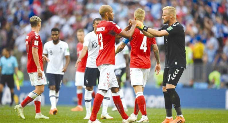 Μουντιάλ 2018: παιχνίδι της Γαλλίας με τη Δανία