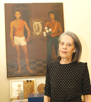   η ιστορικός τέχνης δρ. του Πανεπιστημίου Κρήτης κ. Ντενίζ Χλόη Αλεβίζου θα τεκμηριώσει τους πίνακες