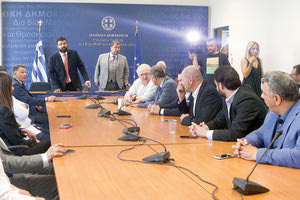 συνάντηση Βασιλειάδη-Σούπερ Λιγκ