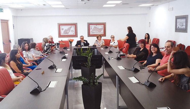 Από την εκδήλωση των βραβείων για τους νικητές του διαγωνισμού φωτογραφίας