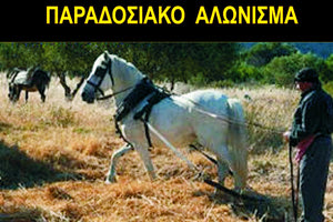 εκδήλωση του παραδοσιακού αλωνίσματος