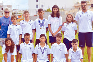 Η ομάδα των «Αργοναυτών» στους Πανελλήνιους αγώνες προαγωνιστικών κατηγοριών