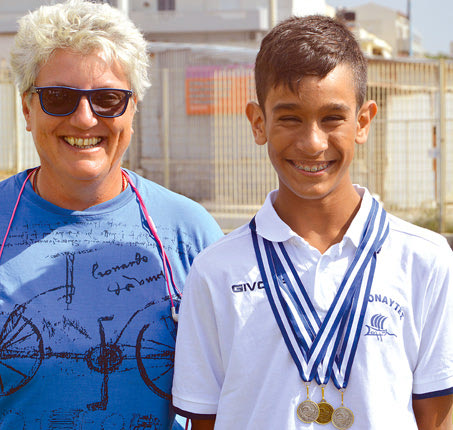 ΑΡΓΟΝΑΥΤΕΣ: Ο Δαουράκης με την προπονήτριά του