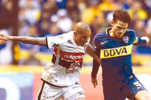   Ο Μιγιάδο με τον Γκάγκο της Μπόκα τζούνιορς