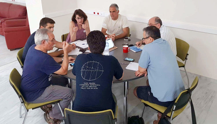 Η οργανωτική επιτροπή του  Θερινού Σχολείου Μαθηματικών 