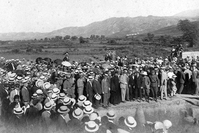 ΦΩΤΟ ΗΜΕΡΑΣ: Η θεμελίωση του υδροηλεκτρικού