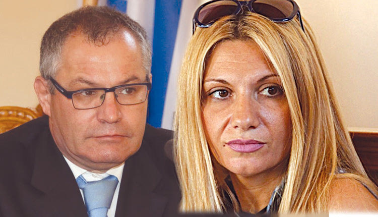 μεταξύ του Γρηγόρη Πασπάτη και της Αθηνάς Σπανάκη- Κοχιαδάκη