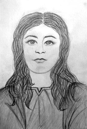 Η Ελένη Νικολάου Ανδρουλάκη. 