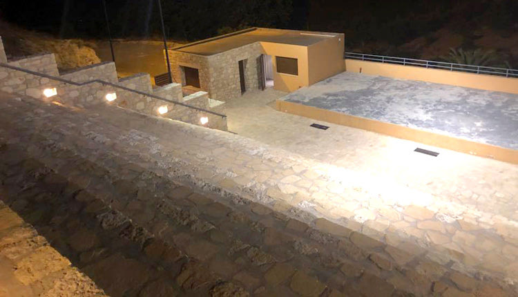 το ανοιχτό θέατρο στον οικισμό Συλλάμου