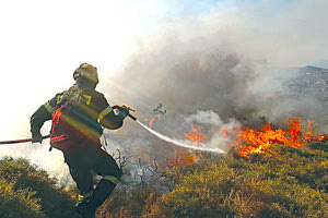 Στο έλεος των πυρκαγιών