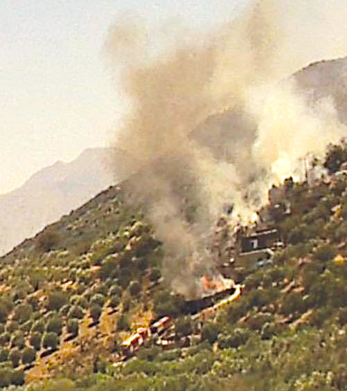 Από τη φωτιά στην Κριτσά 