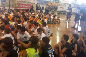 Παιδιά που συμμετείχαν στο καμπ του Γιαννάκη