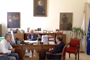 επίσκεψη στην Κρήτη, του Επικεφαλής με βαθμό πρέσβη του γραφείου Αντιπροσωπείας της Ταϊπέι στην Ελλάδα κ. Sherman Kuo.