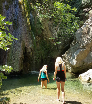 στο φαράγγι Ρίχτη