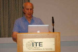 ομιλία που πραγματοποιεί σήμερα στις 8:00 το βράδυ ο νομπελίστας καθηγητής στο Πανεπιστήμιο του Στάνφορντ, Ρόγκερ Κόρνμπεργκ στο ΙΤΕ