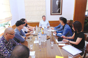 Από τη συνάντηση που πραγματοποιήθηκε στην Περιφέρεια Κρήτης