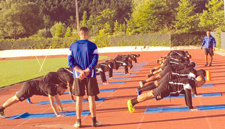 από την πρώτη μέρα προετοιμασίας του ΟΦΗ στο Καρπενήσι