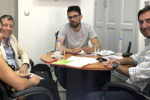 Από τη σχετική σύσκεψη παρουσία του κ. Αλεξάκη