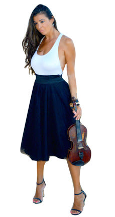 Η Μαρία Μανουσάκη μαγεύει με το βιολί της