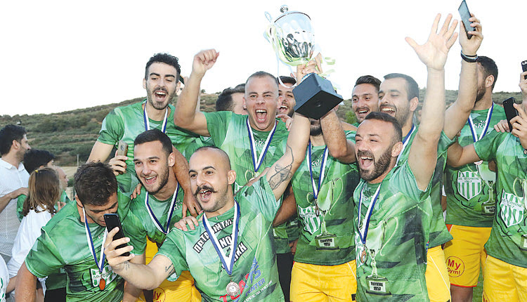 Mε ιδιαίτερη άνεση, όπως πέρυσι ο Ηρόδοτος, κατέκτησε ο Γιούχτας το πρωτάθλημα και επέστρεψε στη Γ’ Εθνική