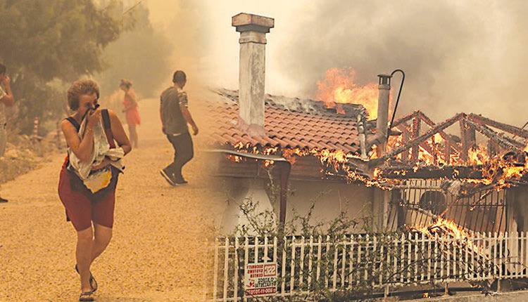  η πυρκαγιά που ξέσπασε χθες το μεσημέρι  στο πευκοδάσος της περιοχή «Αέρας» στα Γεράνεια Όρη, στο Βουτσά και στο Μάτι Αττικής.