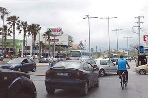 υπόθεση της κατασκευής του κυκλικού κόμβου στη λεωφόρο 62 Μαρτύρων