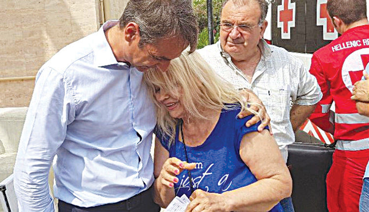 ΜΗΤΣΟΤΑΚΗΣ: Στη Ραφήνα και τα νοσοκομεία