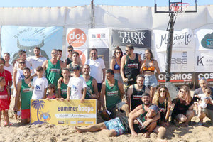 Από τα τελικά του τουρνουά μπιτς μπάσκετ Summer Ηοοps που έγινε στον Καρτερό